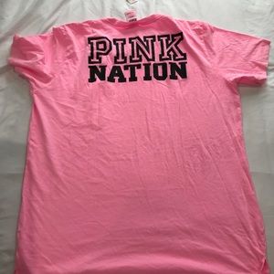 Brand new pink nation shirt